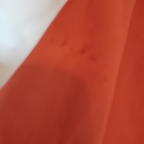 River Island Size 8 Jumpsuit in Orange Apricot Guc - Picture 3 of 7